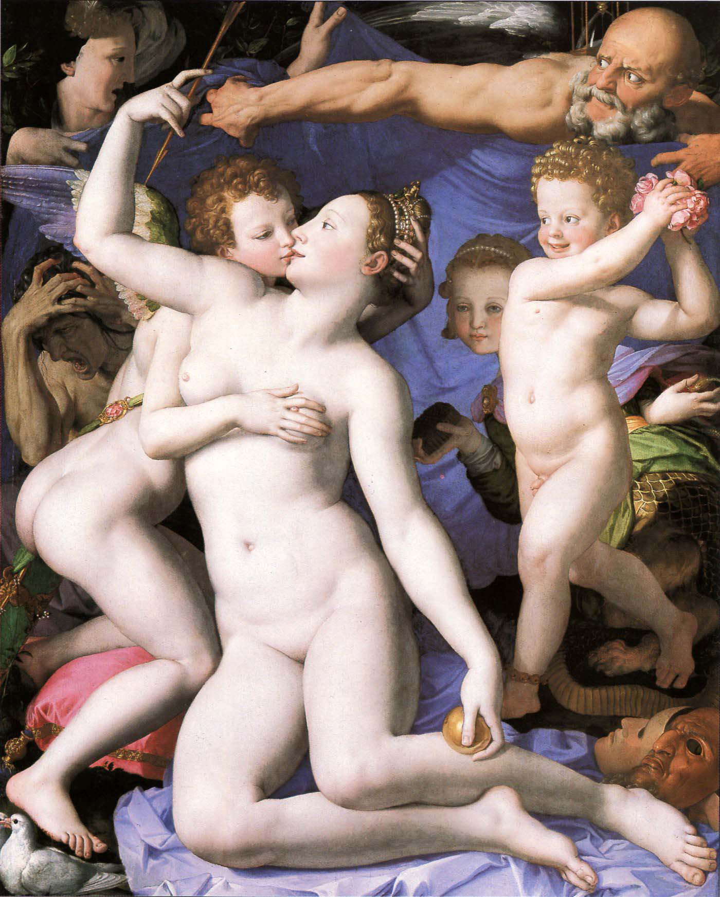 Venus Disarming Cupid